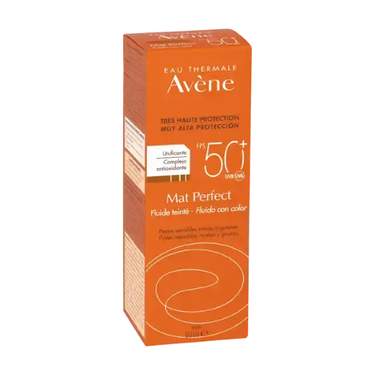 Avene. Mat perfect. Fluido con color. FPS50+50ml