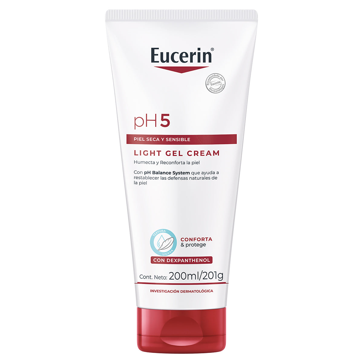 Eucerin. pH5. Light gel cream. Piel Normal a Seca y sensible. 200ml