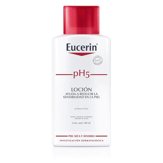 Eucerin. pH5. Loción corporal hidratante para piel seca y sensible. 100ml