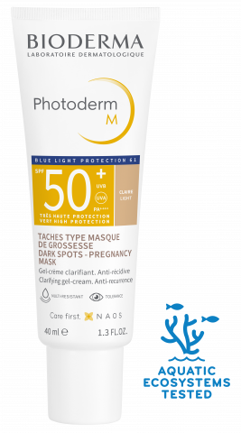 Bioderma. Photoderm M. Tono claro. Fotoprotección contra el melasma. FPS50+. 40ml