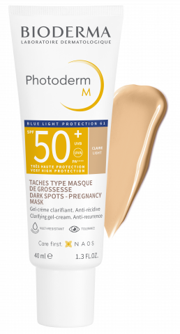 Bioderma. Photoderm M. Tono claro. Fotoprotección contra el melasma. FPS50+. 40ml