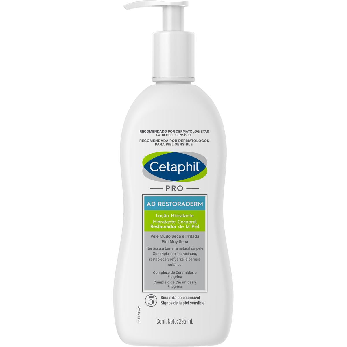 Cetaphil. Pro ad restoraderm hidratante corporal. 295ml