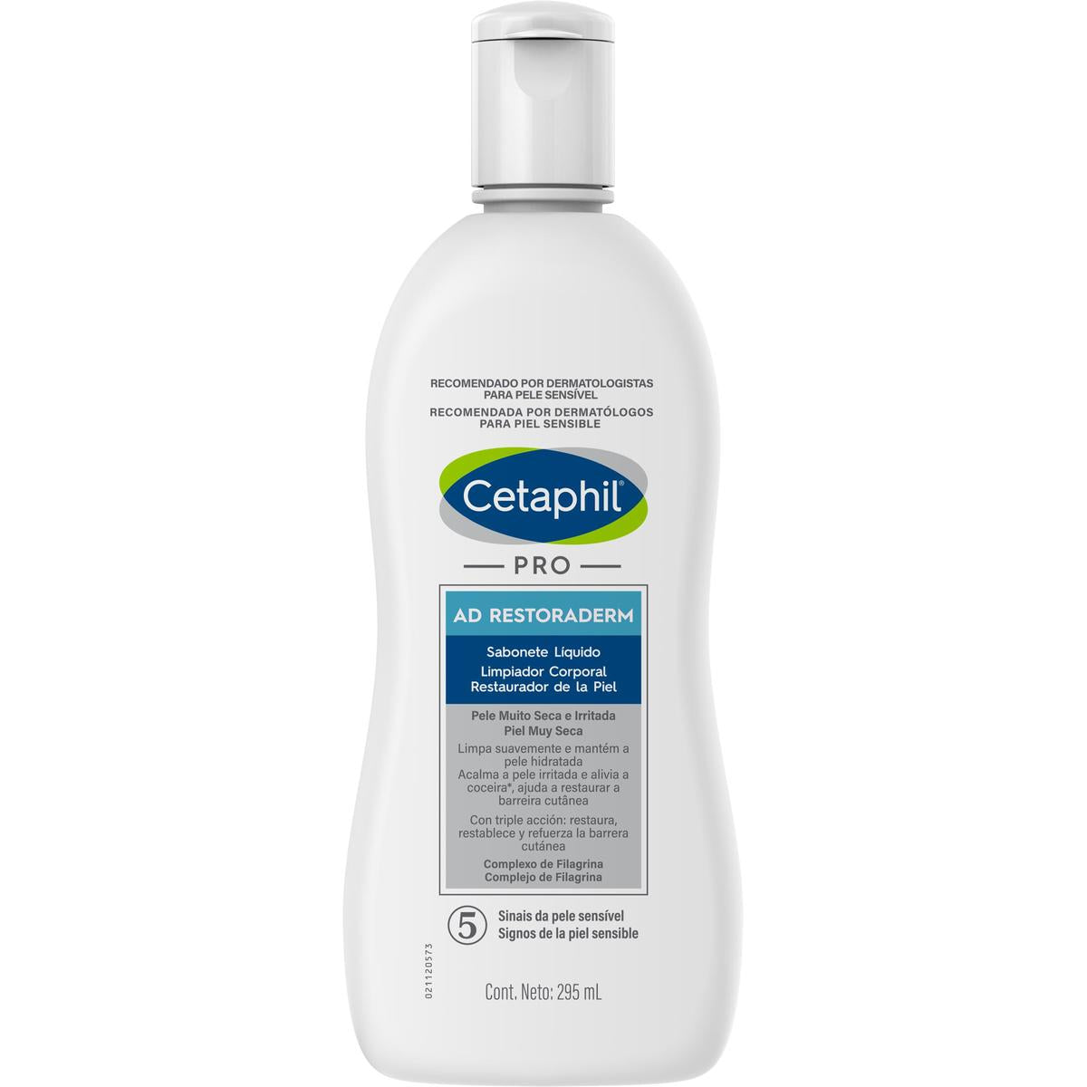 Cetaphil. Pro ad restoraderm. Limpiador corporal. 295ml