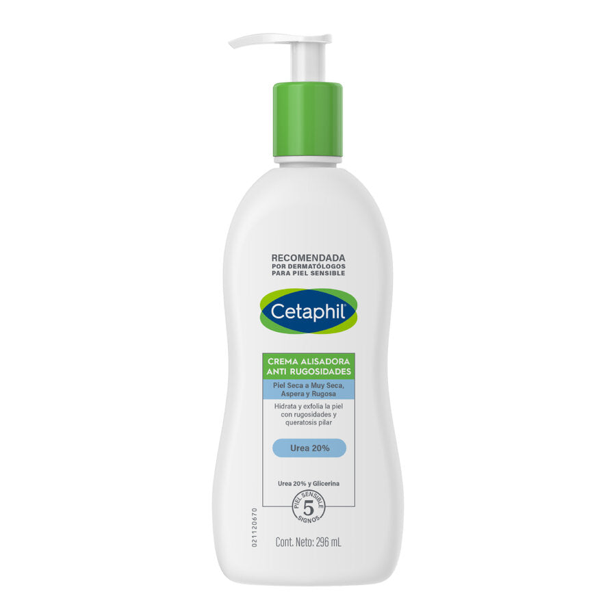 Cetaphil. Crema alisadora anti rugosidades. Urea 20%. 296ml