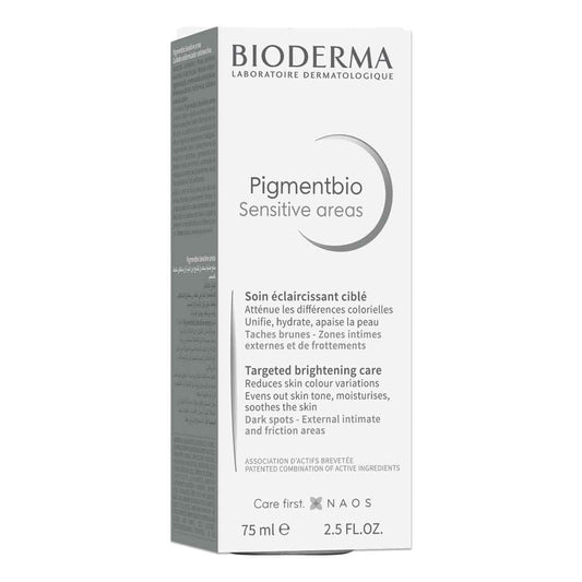 Bioderma. Pigmentbio Sensitive Areas. Despigmentante corporal. 75ml