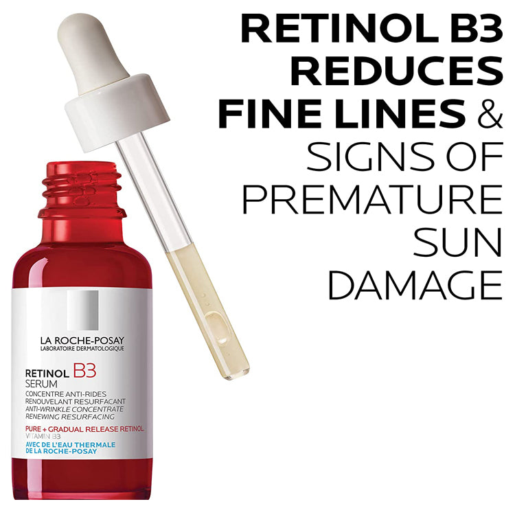 La Roche-Posay. Retinol B3 Serum. Suero Concentrado anti arrugas. 30ml