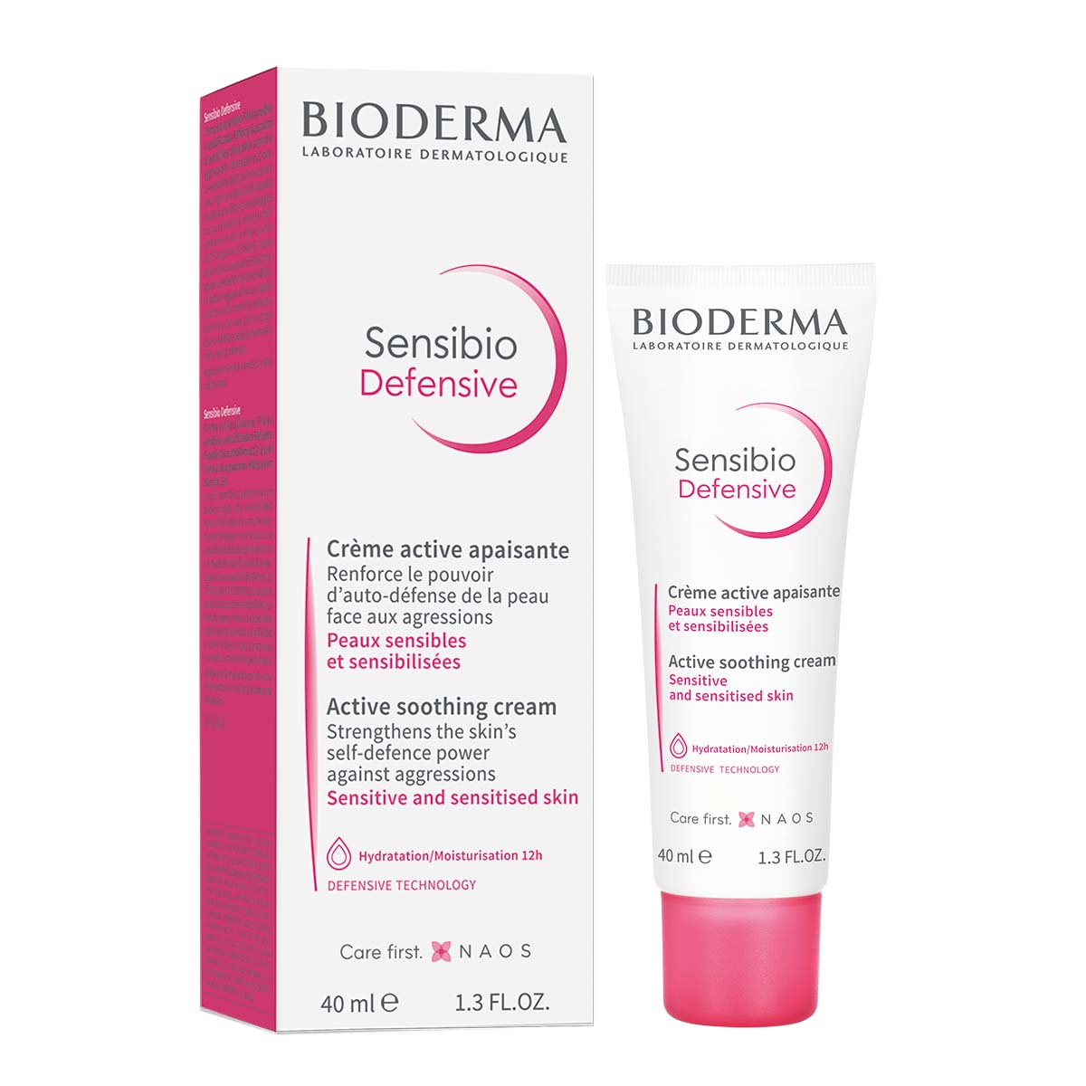 Bioderma. Sensibio Defensive. Crema hidratante para piel sensible. 40ml