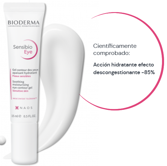 Bioderma. Sensibio Contorno de ojos. 15ml