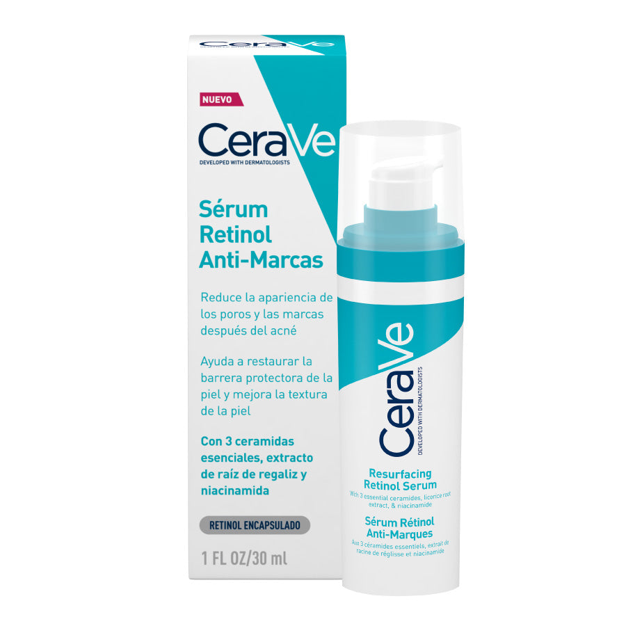 Cerave. Serúm Retinol Anti-Marcas. 30ml