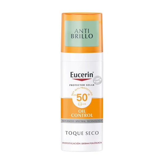 Eucerin. Sun facial. Oil control. Protector solar para piel grasa. FPS50+. 50ml