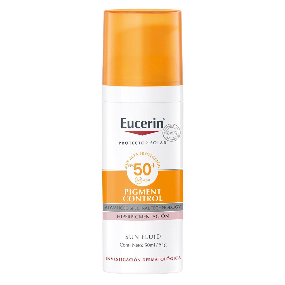 Eucerin. Sun facial. Pigment control. FPS50+. 50ml