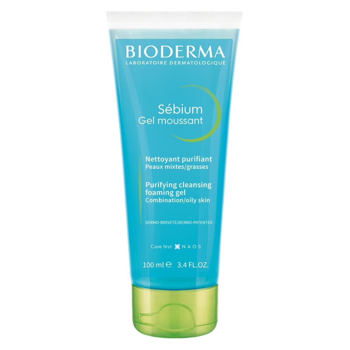 Bioderma. Sebium. Gel moussant. Gel limpiador anti-imperfecciones. 100ml