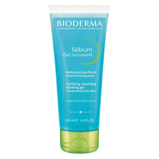 Bioderma. Sebium. Gel moussant. Gel limpiador anti-imperfecciones. 100ml