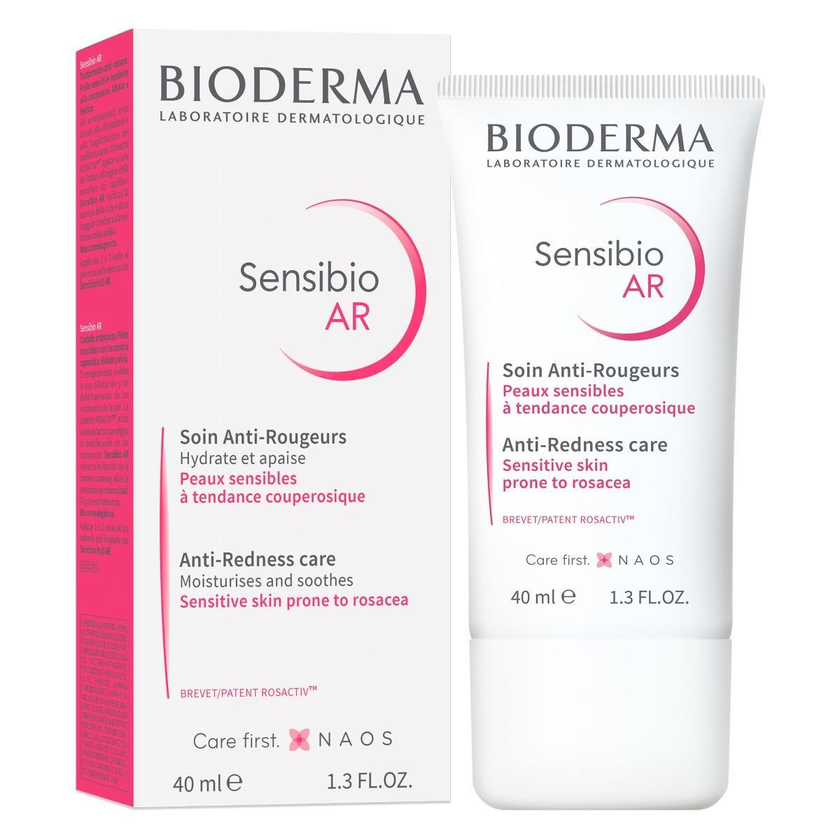 Bioderma. Sensibio AR. Crema para piel con rosácea. 40ml