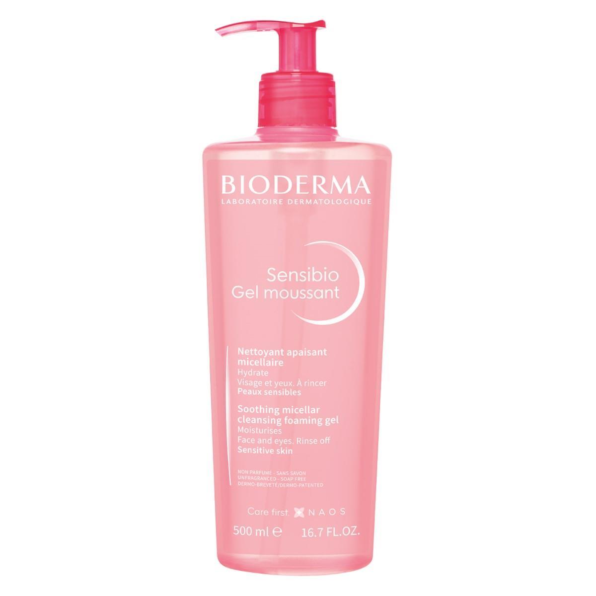 Bioderma. Sensibio. Gel moussant. Gel micelar limpiador. 500ml