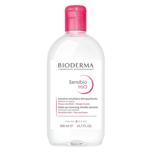 Bioderma. Sensibio. H2O. Agua micelar para piel sensible. 500ml