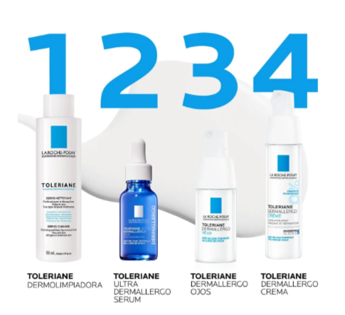 La Roche-Posay. Toleriane Dermallergo Crema. Hidratante para piel sensible y/o con tendencia alérgica. 40ml