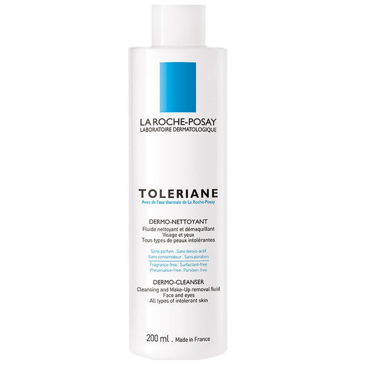 La Roche-Posay. Toleriane Dermallergo Dermolimpiador. Desmaquillante y limpiador facial. 200ml