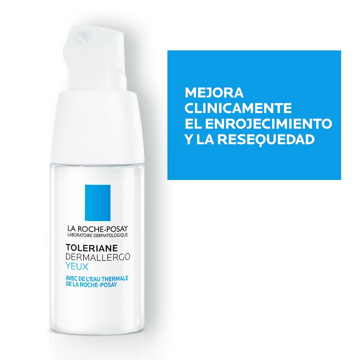 La Roche-Posay. Toleriane Dermallergo Ojos. Contorno de ojos hidratante reparadora. 20ml