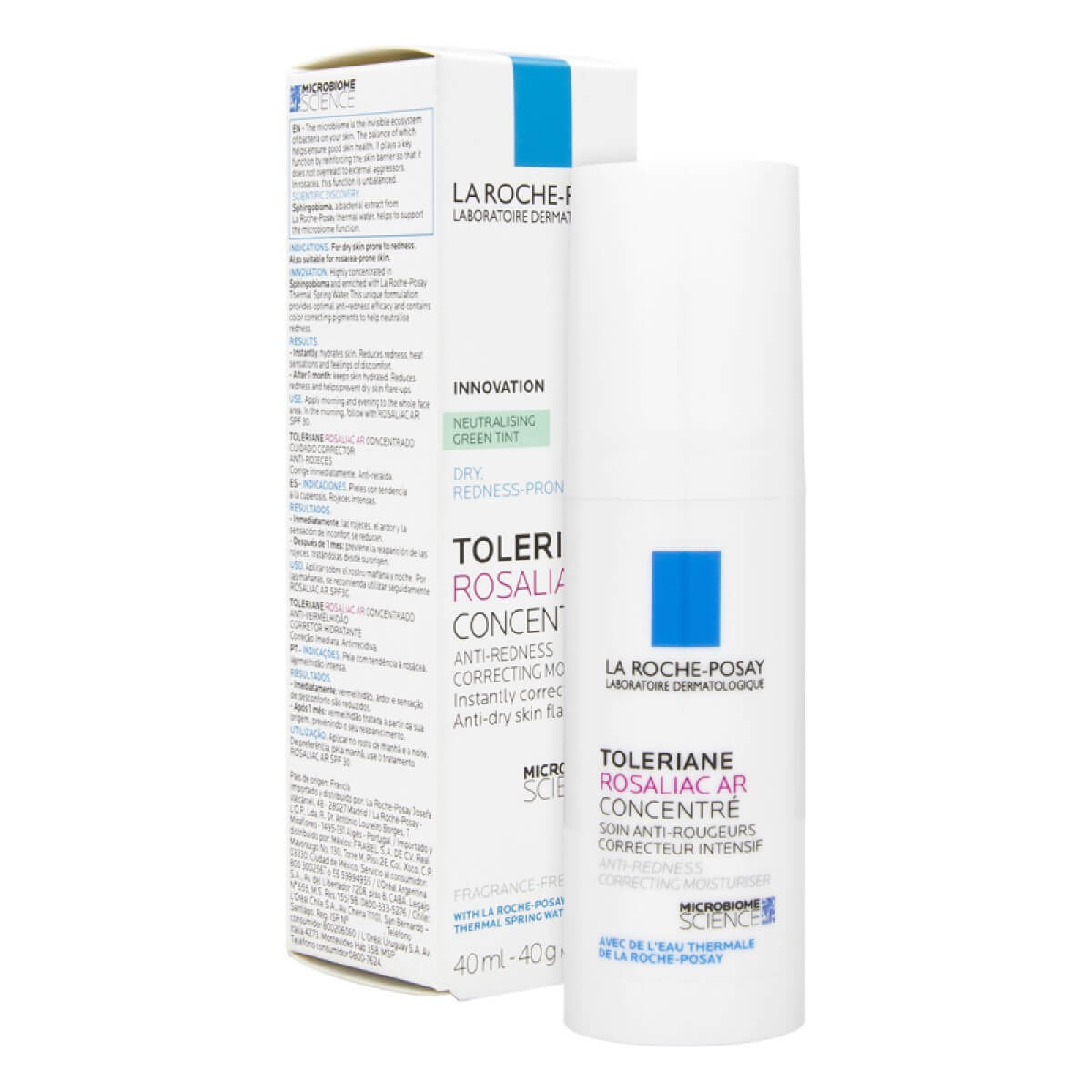 La Roche-Posay. Toleriane Rosaliac Ar Concentrate. Crema hidratante anti-rojeces. 40ml