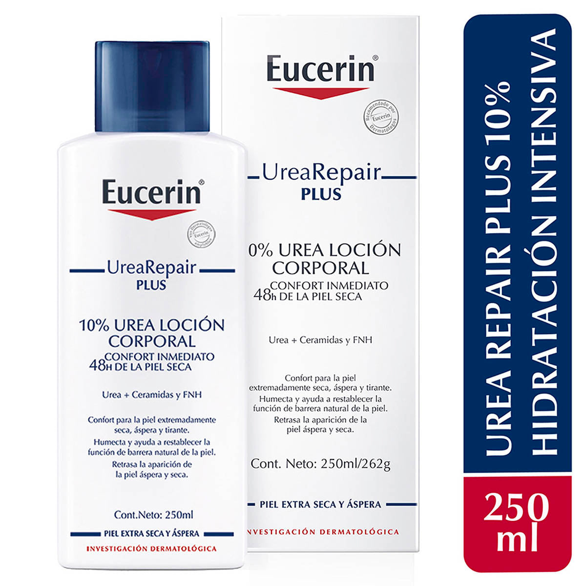 Eucerin. UreaRepair PLUS. Loción hidratante. 10% Urea. 250ml