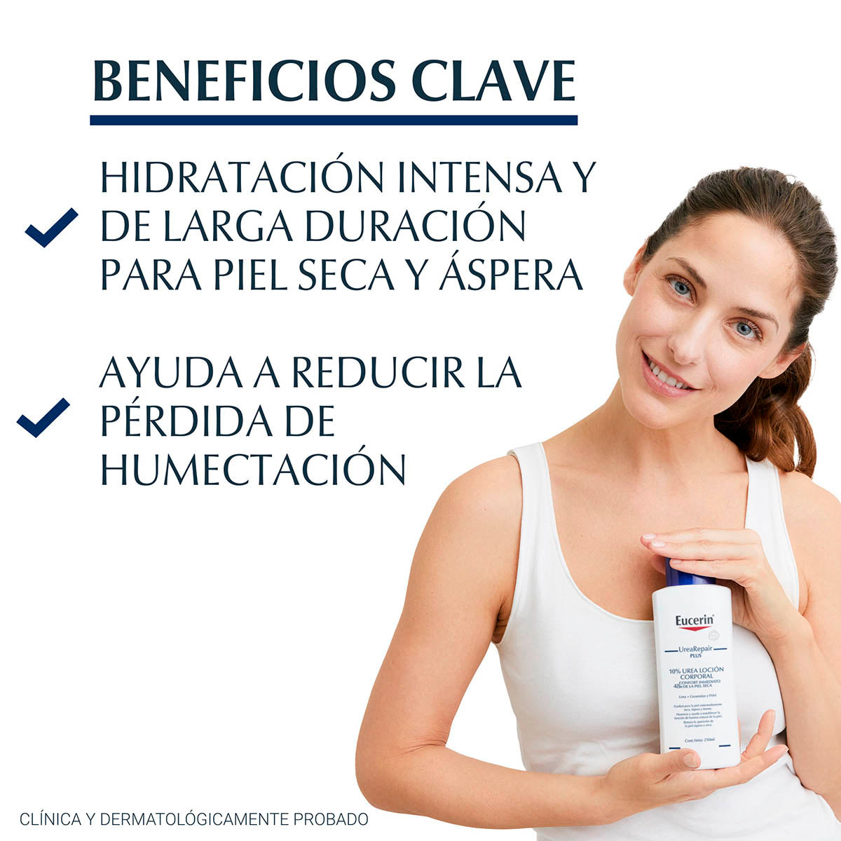 Eucerin. UreaRepair PLUS. Loción hidratante. 10% Urea. 250ml