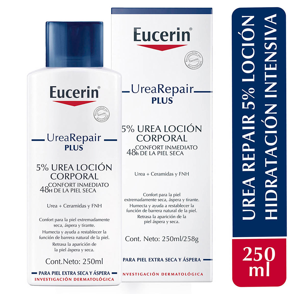 Eucerin. UreaRepair PLUS. Loción hidratante 5% Urea. 250ml