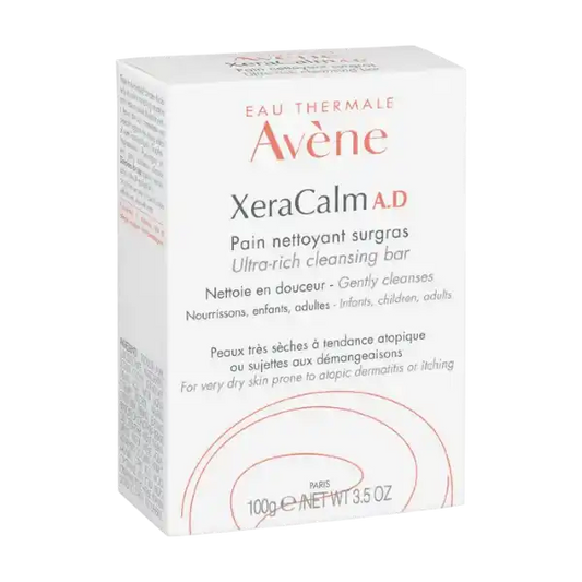 Avene. Xeracalm A.D. Barra limpiadora. 100gr