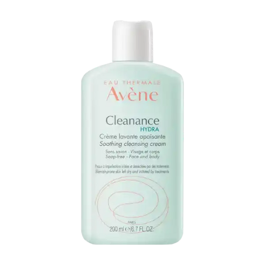 Avene. Cleanance Hydra. Crema Limpiadora Calmante. 200ml